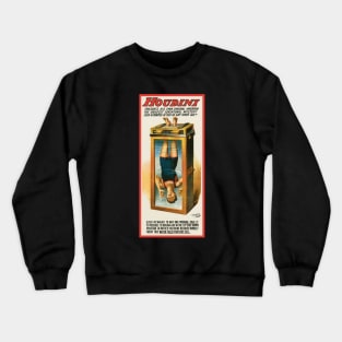 Vintage Magic Poster Art, the Great Harry Houdini Crewneck Sweatshirt